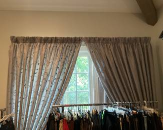 Curtains, 2 pair 