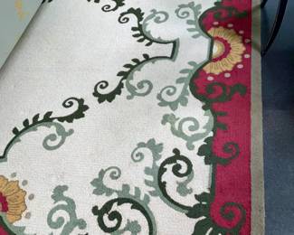 New Zealand wool carpet, 9' x 12'