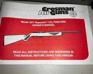 Crossman Air Gun.  Model 1077 