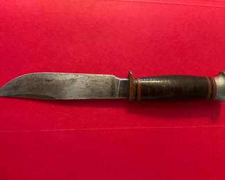 Marbles, Vintage Knife  w/ Sheath 