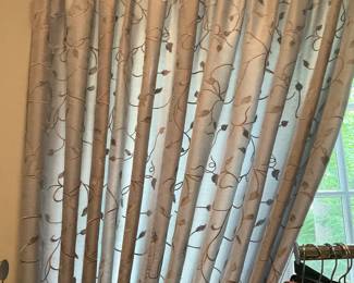 Curtains, 2 pair 