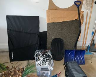 Live edge marble  piece,  corn hole game 