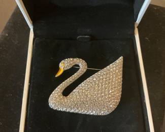 Swarovski, Swan, Rare Signed piece