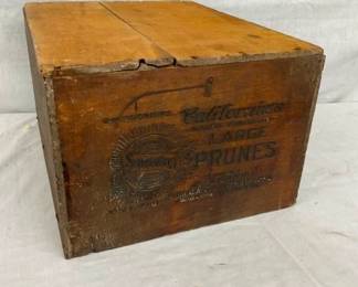 EARLY WOODEN SUNSWEET BOX