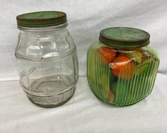 EARLY STORE JARS