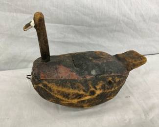 EARLY WOODEN ROOT DECOY