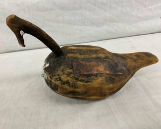 EARLY WOODEN ROOT DECOY