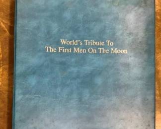 WORLDS TRIBUTE TO THE FIRST MEN ON MOON