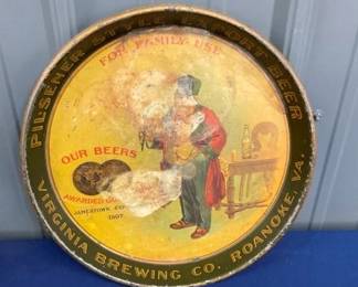 12" PILSENR EXPORT BEER TRAY