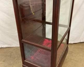 GLASS SIDES DEPT. STORE DISPLAY CASE