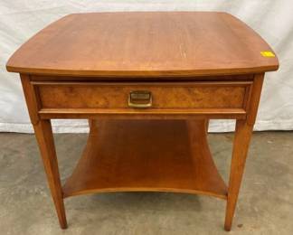 MID CENTURY SIDE TABLE W/ DRAWER
