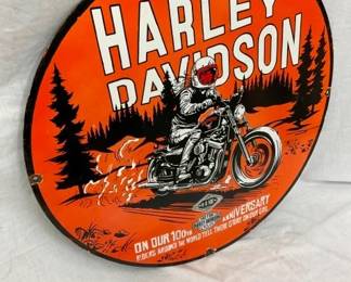 CONTEMPORARY HARLEY SIGN