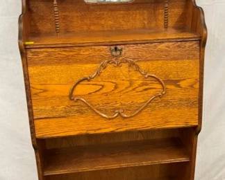 OAK DROPFRONT LARKEN DESK