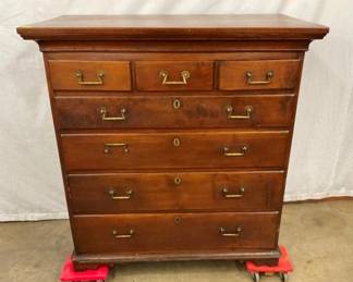 1800'S SHERIDIAN 3 OVER 4 CHEST