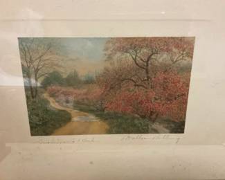SIGNED WALLACE NUTTING PICTURE