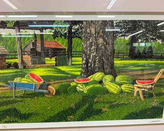 WATERMELONS SIGNED AND NUMBERED