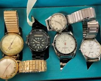 TIMEX, BULOVA AND OTHER WATCHES