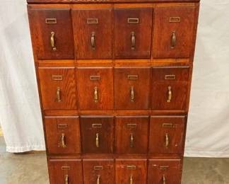 OAK STACKING STANDARD PATTERNS CABINET