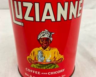 1LB. LUZIANNE COFFEE TIN W/ MAMMIE