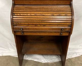 CHILDS C ROLL TOP DESK