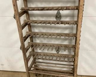 EARLY PRIMITIVE DRYING RACK