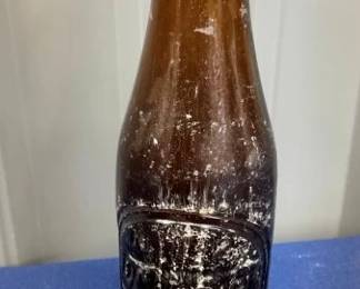 AMBER DR. PEPPER BOTTLE