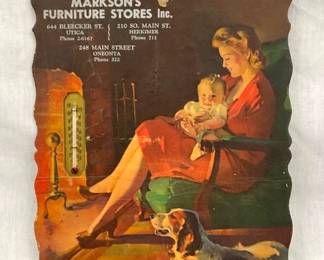 MARKSON'S FURNITURE STORES THERMOMETER