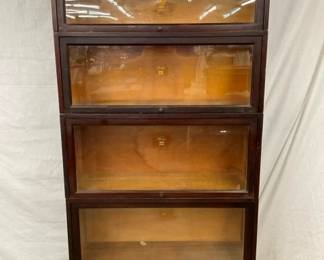 4 STACK MACY LAWYER BOOKCASE