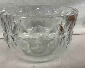 SIGNED CRYSTAL BOWL