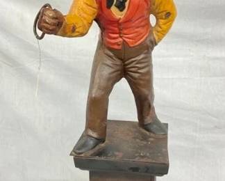 ORIG. BLACK AMERICANA HITCHING POST