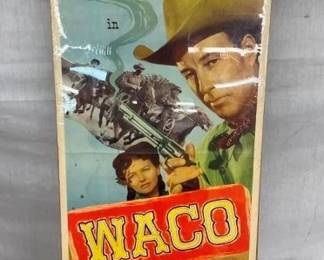 WILD BILL ELLIOT WACO 14X36 POSTER