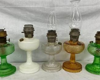 COLLECTION ALADDIN OIL LAMPS