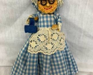 EARLY HANDMADE CORN DOLL