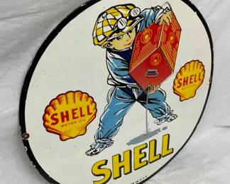 CONTEMPORARY SHELL SIGN