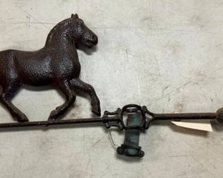 HORSE WEATHER VANE DIRECTIONAL ARROW