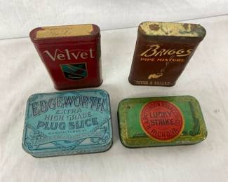 RICHMOND VA TOBACCO TINS