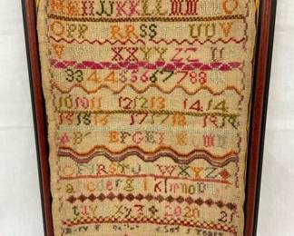 EARLY ENGLISH MULTI COLOR SAMPLER