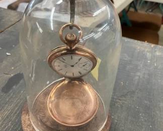 WALTHAM POCKET WATCH W/ DOME CASE