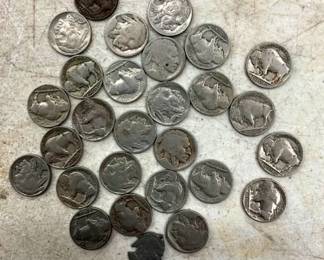 SEVERAL BUFFALO NICKELS
