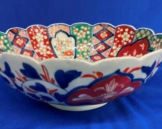 11X4 IMARI JAPANESE BOWL