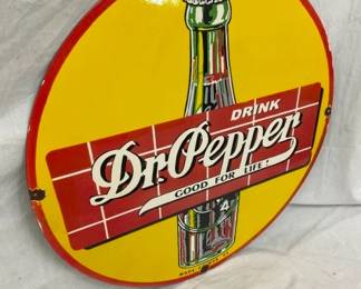 CONTEMPORARY SIGN W/BOTTLE