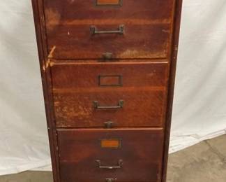 OAK LAWYERS FILE CABINET
