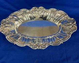 15.6 OZ REED AND BARTON DISH 12X7 1/2
