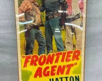 JOHNNY MACK BROWN POSTER 14X36