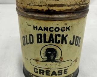1LB HANCOCK OLD BLACK JOE GREASE TIN