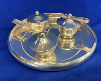 8.6 OZ SILVER SERVING SET