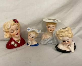 VARIOUS HEADVASES