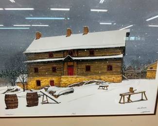 SALEM SNOW SIGNED AND NUMBERED