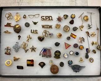 VARIOUS MILITARY PINS/OTHER