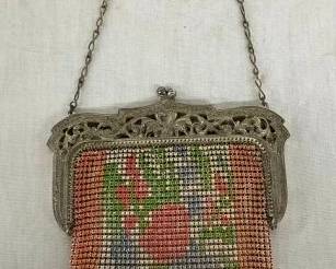 WHITING AND DAVIS MESH PURSE